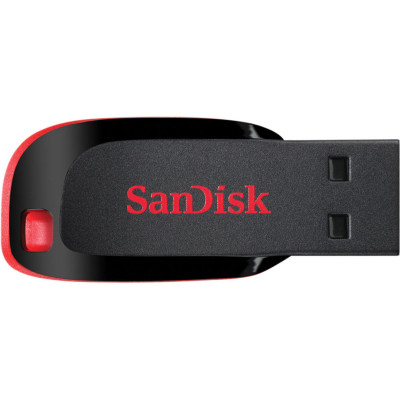Flash SanDisk USB 2.0 Cruzer Blade 16Gb Black/Red - зображення 1