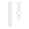 Ремінець для годинника Apple Watch Silicone Classic 42/44/45/49mm 9.White