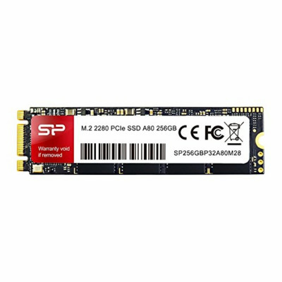 SSD M.2 SiliconPower P32А80 256GB 2280 PCIe 3.0 х2 3D NAND - зображення 1