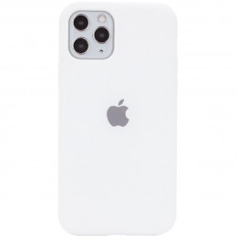 Чохол для смартфона Silicone Full Case AA Open Cam for Apple iPhone 11 Pro Max кругл 8,White