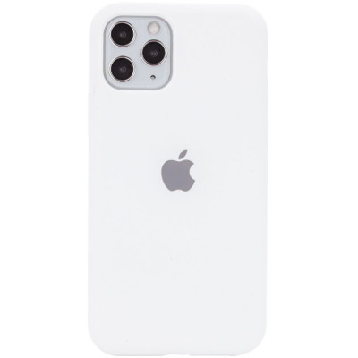 Чохол для смартфона Silicone Full Case AA Open Cam for Apple iPhone 11 Pro Max кругл 8,White - изображение 1