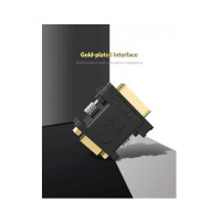 Перехідник UGREEN DVI (24+5) Male to VGA Female Converter (Black)(UGR-20122) (Цвет Black) - фото № 4