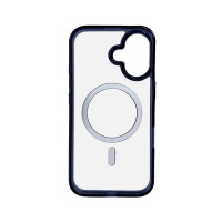Чохол для смартфона Cosmic Acrilyc Colorful Mag for Apple iPhone 16 Blue (Цвет Синий) - фото № 3