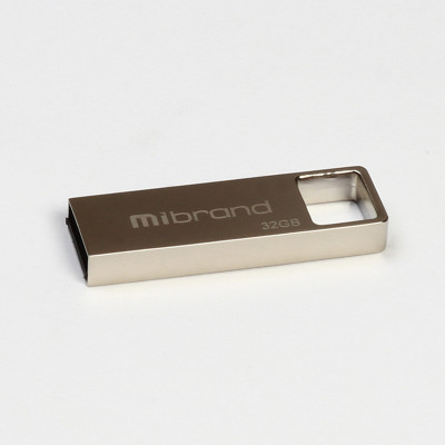 Flash Mibrand USB 2.0 Shark 32Gb Silver - зображення 1