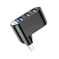 Адаптер Borofone DH3 three-port USB splitter (Колір 7073) - фото № 2