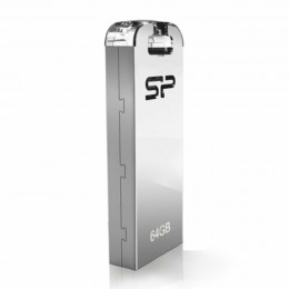 Flash SiliconPower USB 2.0 Touch T03 64Gb Transparent metal