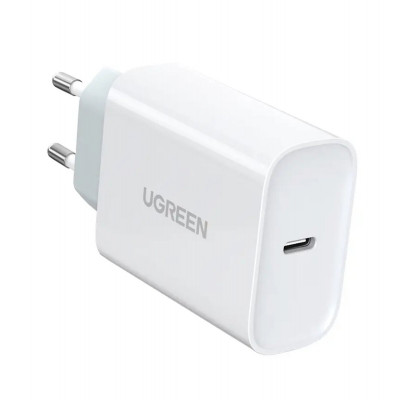 Зарядний пристрій UGREEN CD127 PD 30W USB-C Wall Charger EU (UGR-70161) - зображення 1
