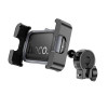 Автотримач для телефона HOCO H82 Vista bicycle Motorcycle Universal holder Black Metal Gray (Black Metal Gray)- № 6