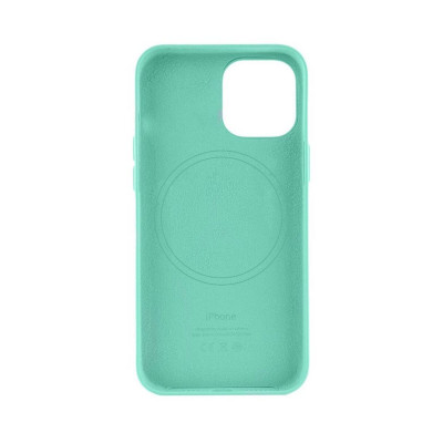 Чохол для смартфона Leather AAA Full Magsafe IC for iPhone 14 Ice Sea Blue - изображение 2