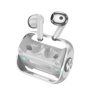 Навушники HOCO EW55 Trendy true wireless BT gaming headset Silver (Цвет Silver) - фото № 3