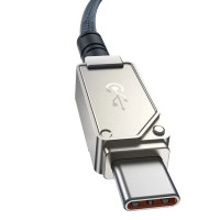 Кабель Baseus Unbreakable Series Fast Charging Data Cable Type-C to iP 20W 1m Stellar White (Цвет Stellar White) - фото № 5