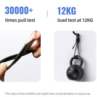 Кабель Usams US-SJ522 U71 Type-C to Lightning 20W PD Fast Charging 2m black (Колір Black) - фото № 8