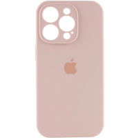 Чохол для смартфона Silicone Full Case AA Camera Protect for Apple iPhone 14 Pro Max 15,Pink Sand