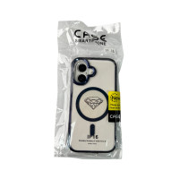 Чохол для смартфона Cosmic Acrilyc Colorful Mag for Apple iPhone 16 Blue (Цвет Синий) - фото № 2