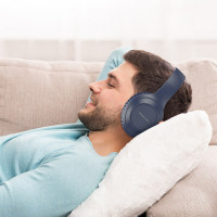 Бездротові навушники BOROFONE BO20 Player BT headphones Blue (Колір Синий) - фото № 3