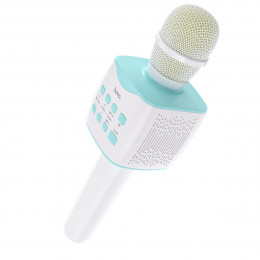 Портативна колонка HOCO BK5 Cantando karaoke microphone Blue