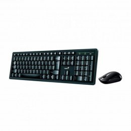Комплект з  маніпулятора миші та клавіатури Genius Smart KM-8200 Black Ukr