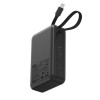 Зовнішній акумулятор ACEFAST M21 PD65W power bank with cable 20000mAh Black (7073)- № 5