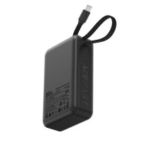 Зовнішній акумулятор ACEFAST M21 PD65W power bank with cable 20000mAh Black (Цвет 7073) - фото № 5