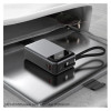 Зовнішній акумулятор ACEFAST M21 PD65W power bank with cable 20000mAh Black (7073)- № 6
