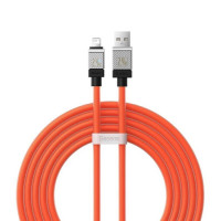Кабель Baseus CoolPlay Series Fast Charging Cable USB to iP 2.4A 1m Orange (Колір Orange), Атикул k56854 |  купить на VILKI.NET - фото № 1