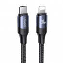 Кабель Usams US-SJ522 U71 Type-C to Lightning 20W PD Fast Charging 2m black