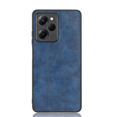 Чохол для смартфона Cosmiс Leather Case for Poco X5 Pro 5G Blue (CoLeathPocoX5pBlue) - изображение 1
