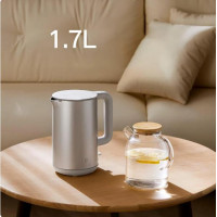 Електрочайник Xiaomi Mijia Smart Electric Kettle S1 + (перехідник на EU розетку) (Цвет Silver) - фото № 5