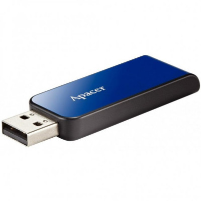 Flash Apacer USB 2.0 AH334 32Gb blue (AP32GAH334U-1) - зображення 1