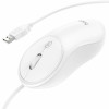 Миша Hoco GM13 Esteem business wired mouse White (6931474757852) - зображення 3
