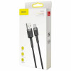 Кабель Baseus cafule Cable USB For Type-C 2A 3m Gray+Black (Темно-серый)- № 5