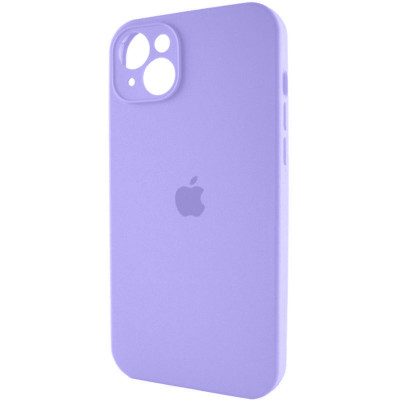 Чохол для смартфона Silicone Full Case AA Camera Protect for Apple iPhone 14 26,Elegant Purple - изображение 3
