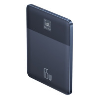 Зовнішній акумулятор Baseus Blade2 Fast-Charging Power Bank with Digital Display Intelligent Edition 12000mAh 65W Mariana Blue  (with Baseus Mini Whit (Цвет Mariana-Blue) - фото № 5