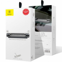 Паркувальна карта Baseus Temporary Parking Number Card Black  - фото № 5