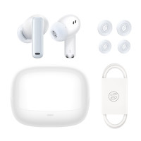 Бездротові навушники Baseus Bowie M2s True Wireless Earphones Moon White (Цвет Moon-White) - фото № 5