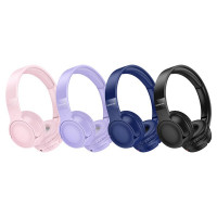 Бездротові навушники BOROFONE BO32 Show BT headphones Black (Цвет Black) - фото № 4