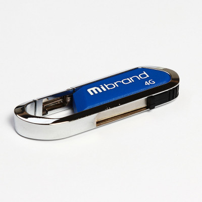 Flash Mibrand USB 2.0 Aligator 4Gb Blue - зображення 1