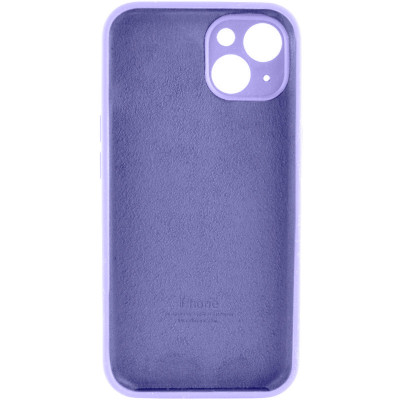 Чохол для смартфона Silicone Full Case AA Camera Protect for Apple iPhone 14 26,Elegant Purple - зображення 4