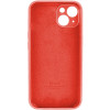 Чохол для смартфона Silicone Full Case AA Camera Protect for Apple iPhone 15 18,Peach - изображение 2