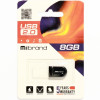 Flash Mibrand USB 2.0 Scorpio 8Gb Black - зображення 2