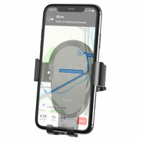 Автотримач для телефона з БЗП HOCO CA105 Guide three-axis linkage wireless charging car holder Black (Цвет Черный) - фото № 6