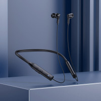 Бездротові навушники BOROFONE BE59 Rhythm neckband BT earphones Black (Колір Черный) - фото № 3