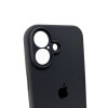 Чохол для смартфона Silicone Full Case AA Camera Protect for Apple iPhone 16 12,Dark Grey (Dark Grey)- № 6