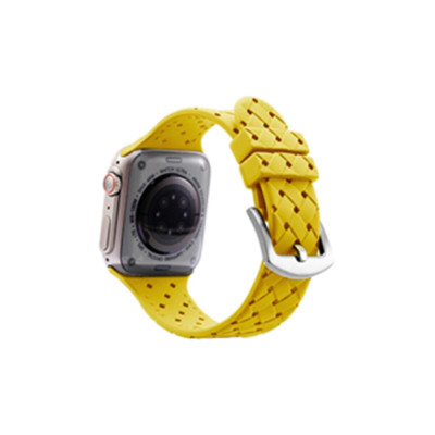 Ремінець для годинника Apple Watch Grid Weave 42/44/45/49mm 3.Yellow - зображення 1