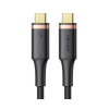 Кабель Usams US-SJ553 U72 100W USB4 Data Cable (Type-C To Type-C) 5K 60HZ 0.8m - изображение 5