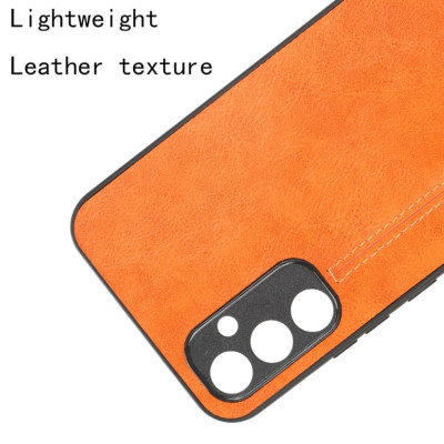Чохол для смартфона Cosmiс Leather Case for Samsung Galaxy A34 5G Orange (CoLeathSA34Orange) - зображення 4