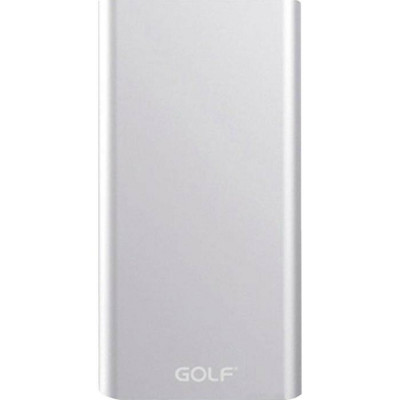 Зовнішній акумулятор GOLF EDGE10 10000mAh Silver - изображение 1