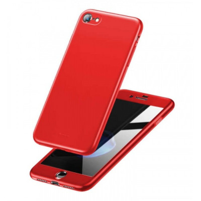 Чохол для телефона Baseus Fully Protection Case For ІP 7/8 Plus Red - зображення 1