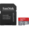 microSDHC (UHS-1) SanDisk Ultra 16Gb class 10 A1 (98Mb/s, 653x) (adapter SD)