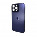 Чохол для смартфона AG Glass Sapphire Frame MagSafe Logo for Apple iPhone 12 Pro Max Deep Purple